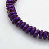 Electroplate Non-magnetic Synthetic Hematite Beads Strands G-J208C-06-1