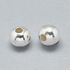 925 Sterling Silver Beads STER-T002-238S-6mm-2