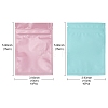 20Pcs 2 Colors Solid Color Plastic Zip Lock Bags OPP-FS0001-02-5