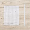 4 Sheets Rectangle Plastic Mesh Canvas Sheets DIY-CP0012-72A-6