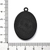 Glass Mirror Pendants FIND-Z073-02EB-03-3