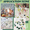 200Pcs Round Paper Table Scatter Confetti DIY-SC0032-57B-6