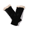 Acrylic Fiber Yarn Knitting Fingerless Gloves COHT-PW0002-05B-1