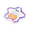 Halloween Style Printed Acrylic Pendants OACR-M007-02A-2