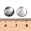 Natural Black Lip Shell Carved Cabochons SSHEL-T017-04C-3