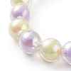 Transparent Acrylic Bead in Bead Stretch Bracelet Sets for Kids BJEW-JB06509-8