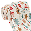 BENECREAT 3Pcs 3 Styles Christmas Theme Polyester Ribbons OCOR-BC0005-41A-1