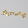 Brass Filigree Pendants LS-FIND-WH0110-644D-1