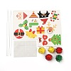 DIY Christmas Theme Paper Cake Insert Card Decoration DIY-H108-12-1