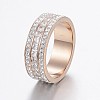 304 Stainless Steel Rings RJEW-P063-30-2