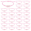 30Pcs Alloy Enamel Link Bracelets BJEW-DC00022-1