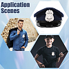 6Pcs Super Police Badge Iron Lapel Pins for Backpack Clothes JEWB-HY0001-54-5