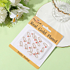 20Pcs Brass Earring Hooks KK-BBC0018-68-5