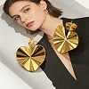 Alloy Heart Stud Dangle Earrings for Women WG8C281-01-2