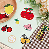 Fruit Computerized Embroidery Cloth Iron on/Sew on Patches DIY-WH0656-32-5