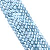 3 Strands Natural Chalcedony Beads Strands G-NB0002-66-1