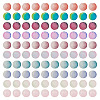 200Pcs 10 Colors Crackle Glass Beads Strands GLAA-TA0003-31A-1