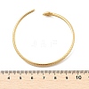 304 Stainless Steel Cuff Bangles for Women BJEW-B120-01G-03-5