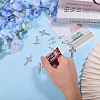 100Pcs 2 Styles Alloy Pendants FIND-FG0005-13-4