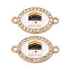 Alloy Enamel MAKKAH Links Connector Charms FIND-K030-01C-01-1