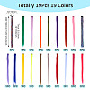 19Pcs 19 Styles Fashion Women's Hair Accessories PHAR-TA0001-15-3