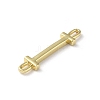 Rack Plating Brass Connector Charms KK-P245-07G-I-2