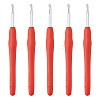 TPR Handle Aluminum Crochet Hook Needles TOOL-TA0001-13B-1