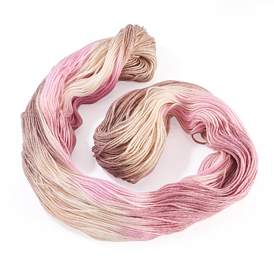 1 Skein Gradient Segment Dyed 80% Wool 20% Acrylic Blended Yarn OCOR-TA0003-02A-1