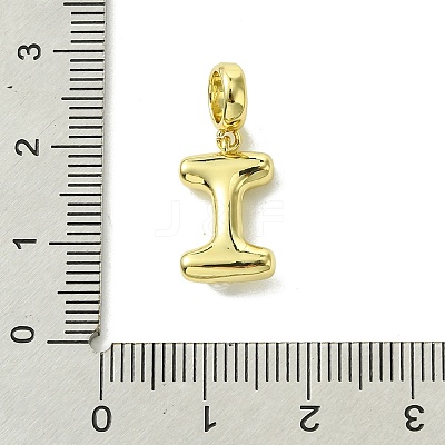 Rack Plating Brass with ABS Plastic Pearl European Dangle Charms KK-G501-02I-G-1