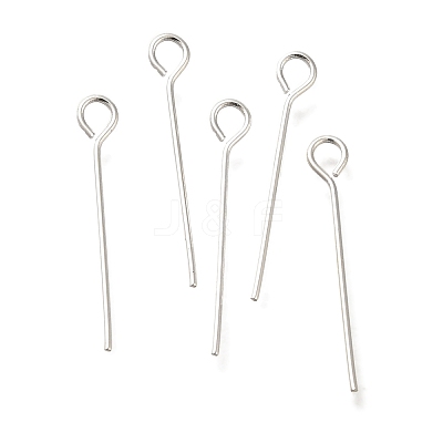 Brass Eye Pins KK-H502-02C-S-1