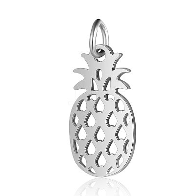 Tarnish Resistant 201 Stainless Steel Pendants STAS-S105-T563D-16-1-1
