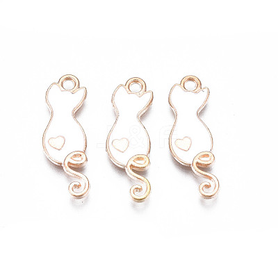 Alloy Enamel Pendants ENAM-S115-144B-1