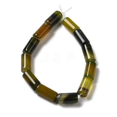 Natural Agate Beads Strands G-H295-E01-12-1