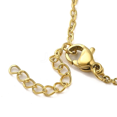 Flat Round Plastic Imitation Pearl Pendant Necklaces & Bracelets & Stud Earrings Sets SJEW-C004-02G-1