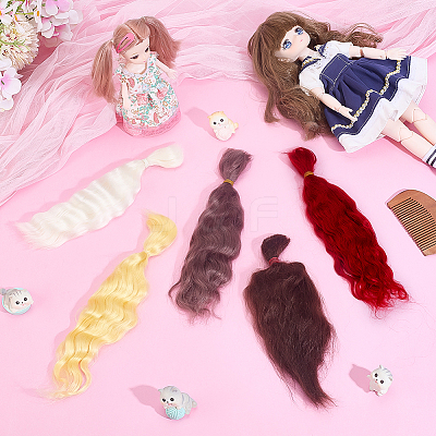 Soft Wool Fabric DIY-WH0622-346D-1