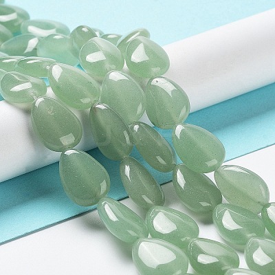 Natural Green Aventurine Beads Strands G-L242-22-1