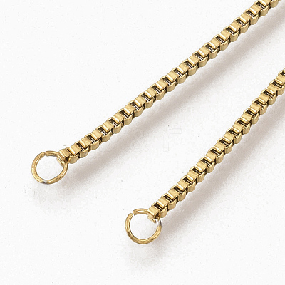 Adjustable 304 Stainless Steel Slider Bracelets Making X-STAS-T050-031G-1