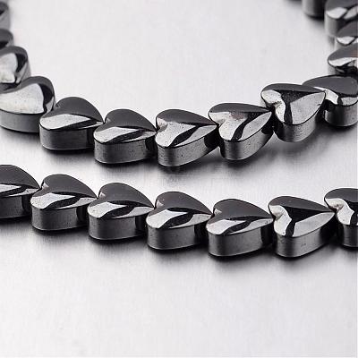 Non-magnetic Synthetic Hematite Bead Strands G-F300-22A-09-1