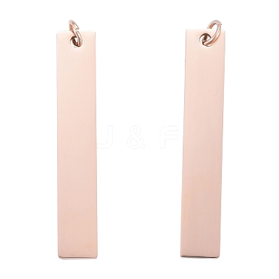 Ion Plating(IP) 304 Stainless Steel Pendants STAS-I311-14A-RG-1