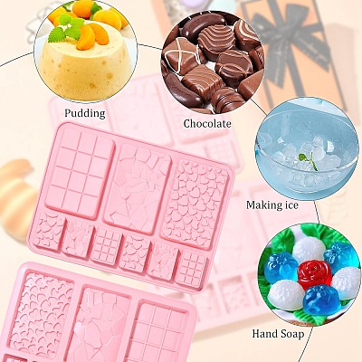 Rectangle DIY Food Grade Silicone Molds SIL-CJC0004-02-1