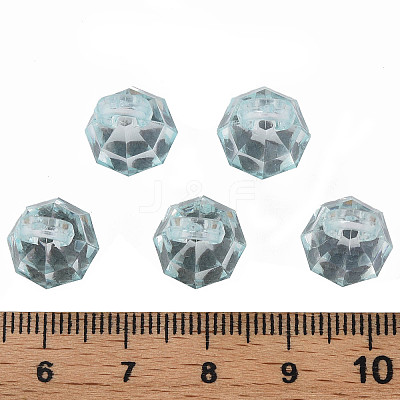 Transparent Acrylic Pendants MACR-S373-125-B06-1