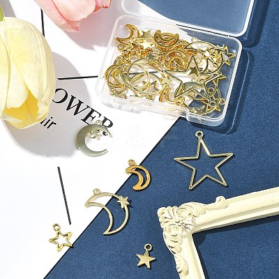 35Pcs Alloy Pendants FIND-FS0002-97-1