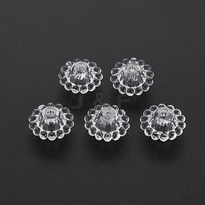 Transparent Acrylic Beads X-TACR-T003-32-1