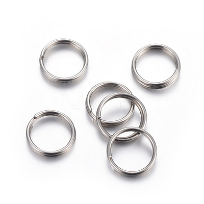 Tarnish Resistant 304 Stainless Steel Split Rings X-STAS-P223-22P-04-1