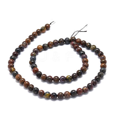 Natural Pietersite Beads Strands G-O201A-14A-1
