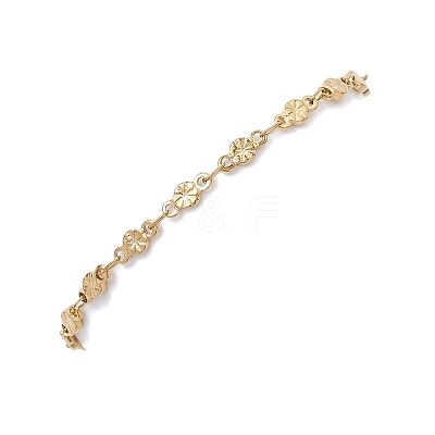 304 Stainless Steel Link Chain Bracelets for Women BJEW-JB12686-1