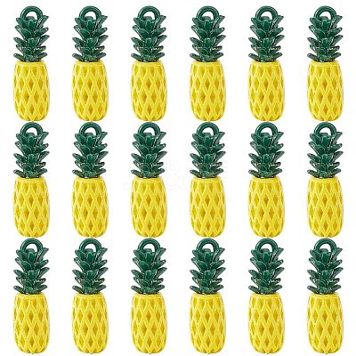 20Pcs Spray Painted Alloy Pendants FIND-SC0004-72-1