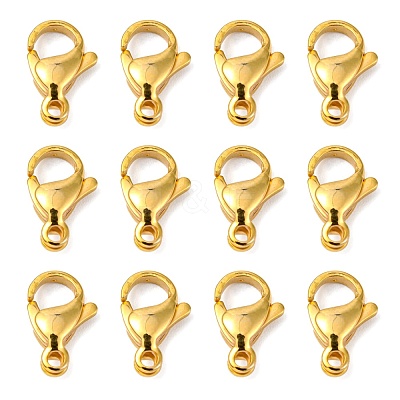 304 Stainless Steel Lobster Claw Clasps STAS-R050-13x8mm-02-1