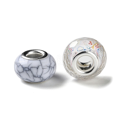 Resin European Beads RESI-G080-01K-1