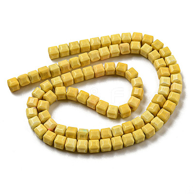 Natural Agate Beads Strands G-M422-A01-02R-1